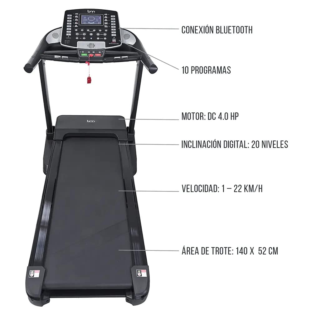 Trotadora Bm 549 – Bm – Compra desde el exterior - Imagen 4