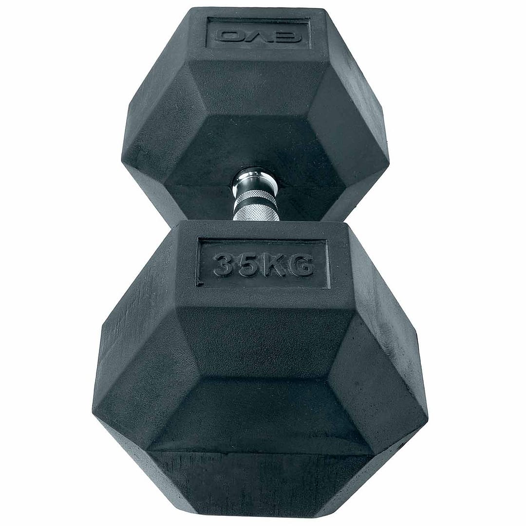 Mancuerna Encauchetada Hexagonal Evo – Evolution – Compra desde el exterior - Imagen 3