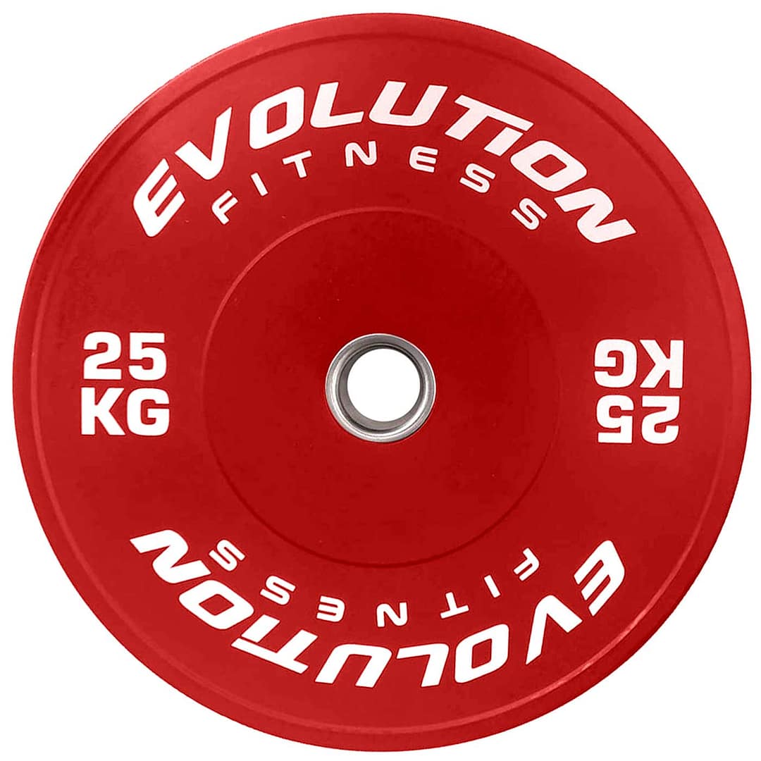 Disco Bumper Color 25 Kg – Evolution Fitness – Compra desde el exterior
