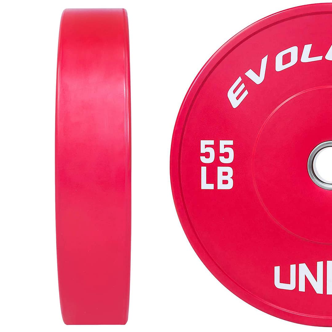 Disco Bumper Color Rojo 55 lb – Unike – Compra desde el exterior - Imagen 3