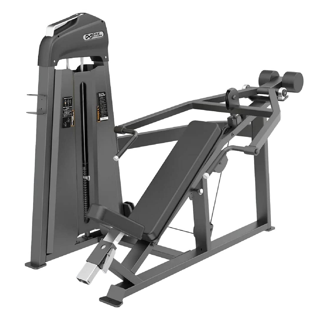 Prensa de Pecho Inclinado Silver – Evolution Pro – Compra desde el exterior