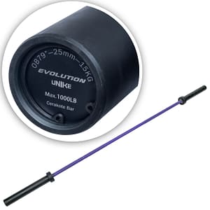 Barra Olimpica Cerakote Lila Dama 15 Kg – Unike – Compra desde el exterior