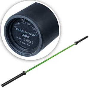Barra Olimpica Cerakote Verde Hombre 20 Kg – Unike – Compra desde el exterior