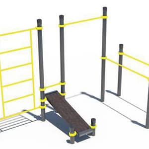 Barras Combinadas Con Abdominales – Evolution Parks – Compra desde el exterior