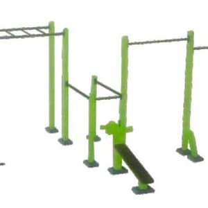 Barras Combinadas Con Abdominales 2 – Evolution Parks – Compra desde el exterior