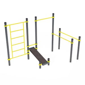 Barras Combinadas Con Abdominales – Evolution Parks – Compra desde el exterior