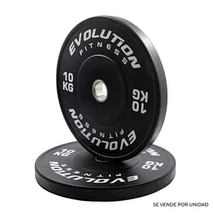 Disco Bumper Negro 10 Kg – Evolution – Compra desde el exterior