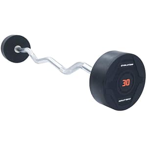 Barra Sellada Curva Premium 30 Kg – Evolution – Compra desde el exterior
