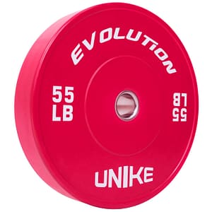 Disco Bumper Color Rojo 55 lb – Unike – Compra desde el exterior
