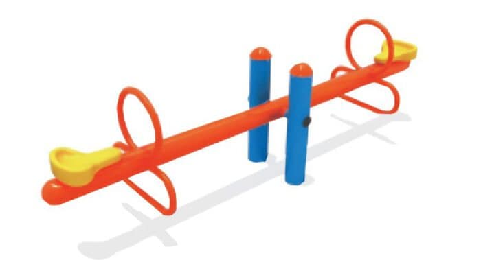 Balancín Sencillo Tricolor 2P – Evolution Parks – Compra desde el exterior