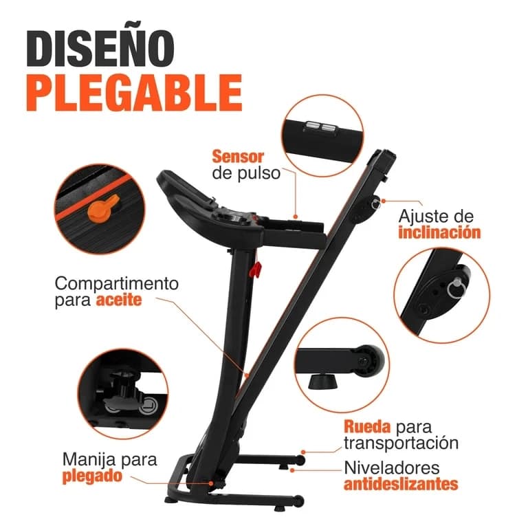 Trotadora Evo Nogal - Evolution – Compra desde el exterior - Imagen 12